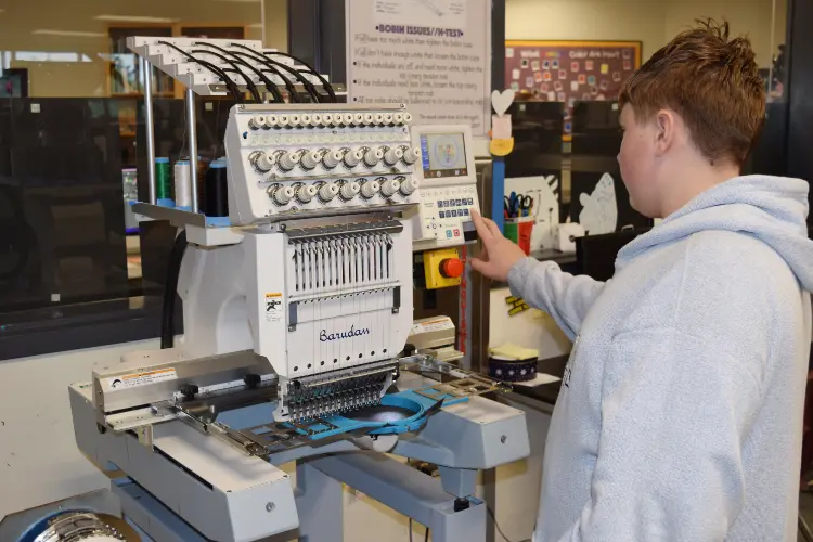 Graphic Communications: Embroidery