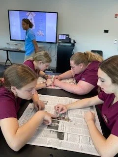 Veterinary Science: Squid dissection Mystic Aquarium